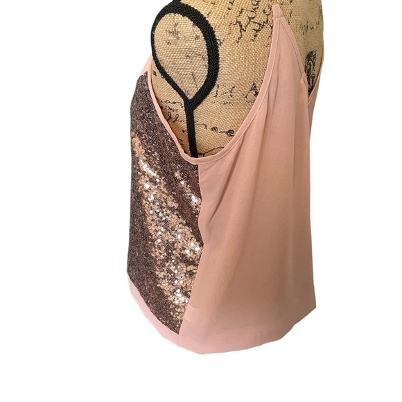 CAMISOLE EYESHADOW | Sequined camisole Size Large. - Picture 2 of 6